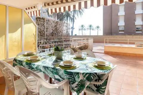 Appartamento Sea Front Apart. 2 Pools / 1ª Linea. 2 Piscinas Segur de Calafell Esterno foto